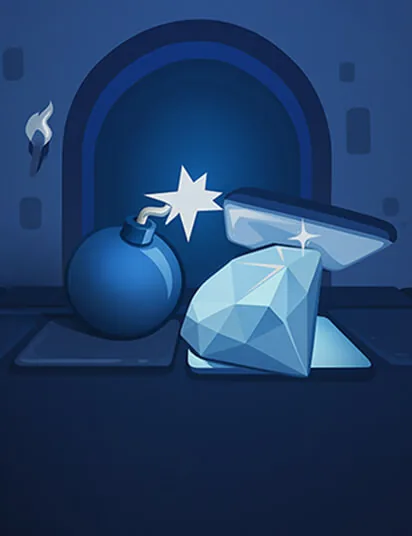 Mines, the grid-clearing Duel Original with provably fair tiles